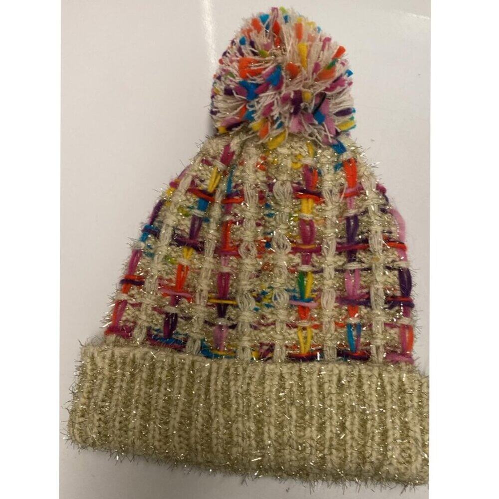 Echo New York Women's Casual Warm Knitted Pom Pom Beanie Hat - Picture 2 of 6